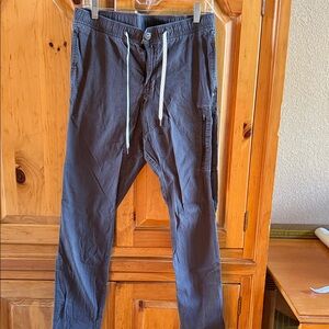 Vuori Men's Charcoal Cargo Pants